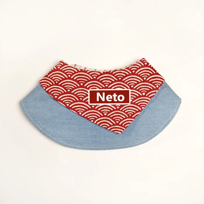 Bandana Personnalisable pour Chien – Style Japonais Unique – Image 3