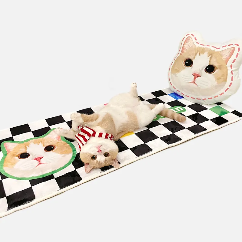 Tapis Personnalisé Chien Rectangulaire Dessin – Image 2