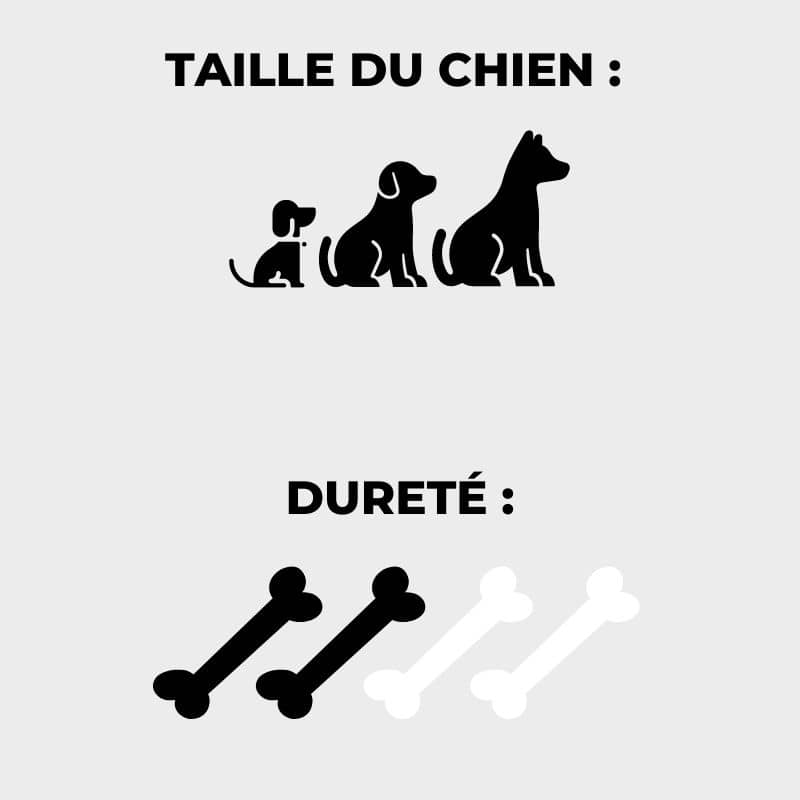TRACHÉE D'AGNEAU 20 CM À MASTIQUER POUR CHIEN SENSIBLE – Image 3
